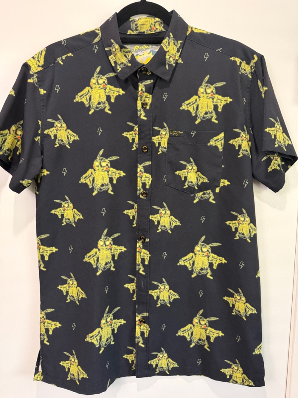 Retro Rifle “Evolution” (4 of 4) Men’s Button Down Shirt - Medium